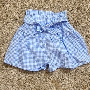 Toddler shorts 2T Blue plaid